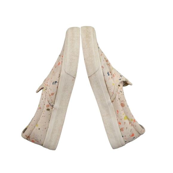 Madewell Shoes Womens 8.5 Sneaker Sidewalk Slip On Paint Splatter Comfort Casual - Picture 8 of 13